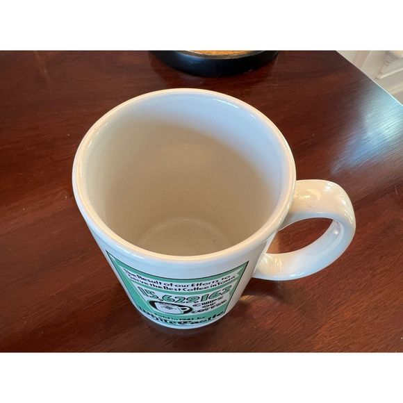 Vintage White Castle Hamburger Ceramic Coffee Mug 15,629,162 Cups of Coffee - Picture 2 of 4